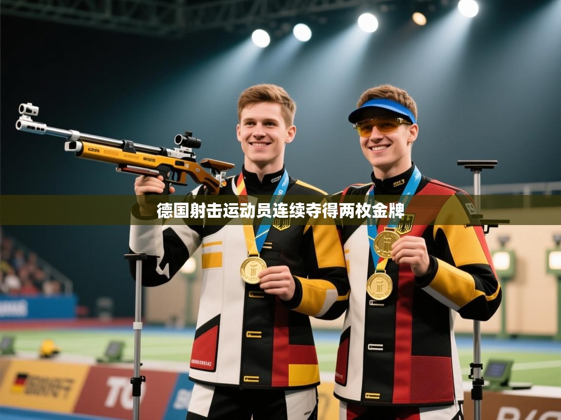 德国射击运动员连续夺得两枚金牌