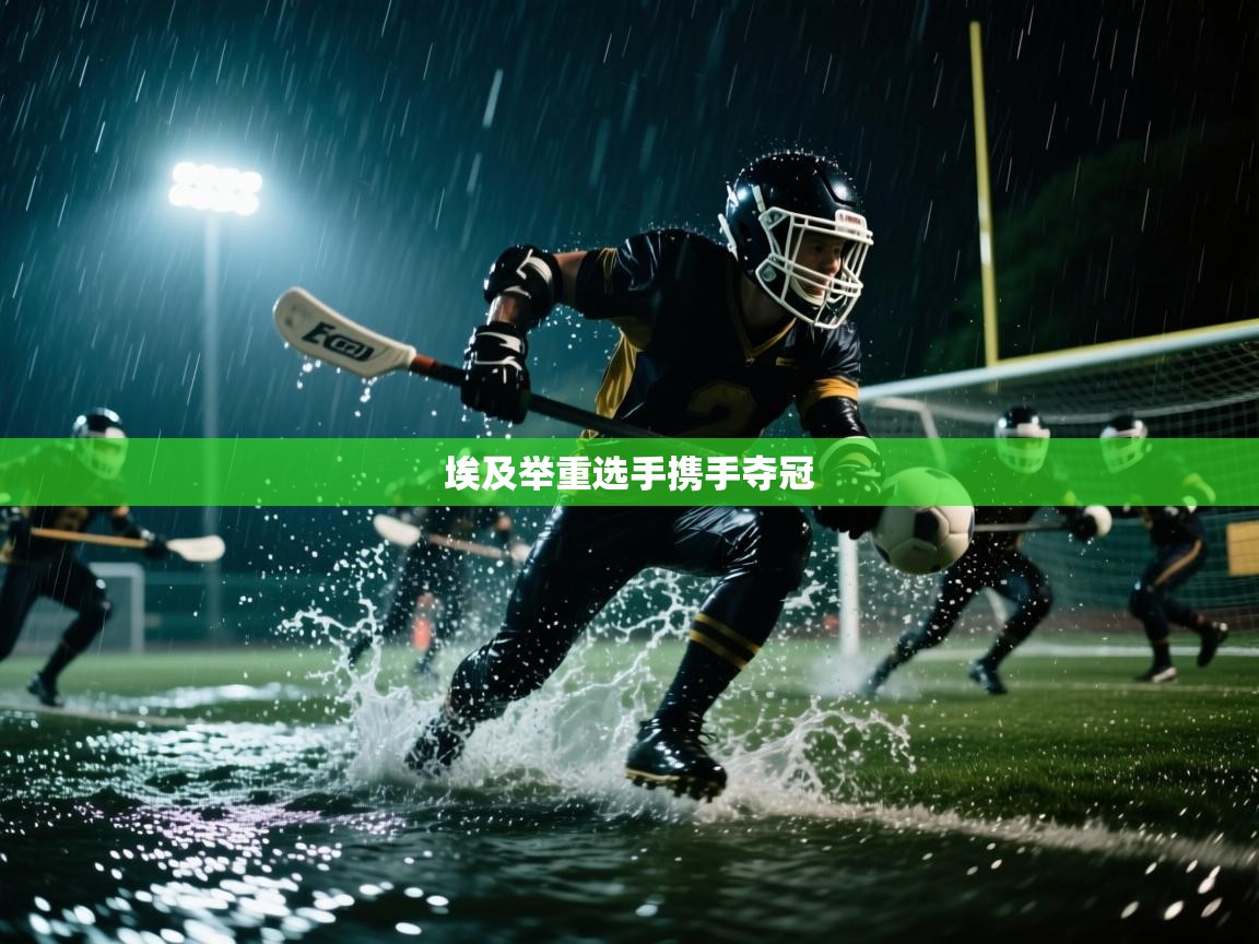 埃及举重选手携手夺冠